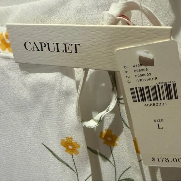 NWT Anthropologie “Josephine” Wrapped Maxi Dress by Capulet - Size Large (12/14) - Picture 6 of 8